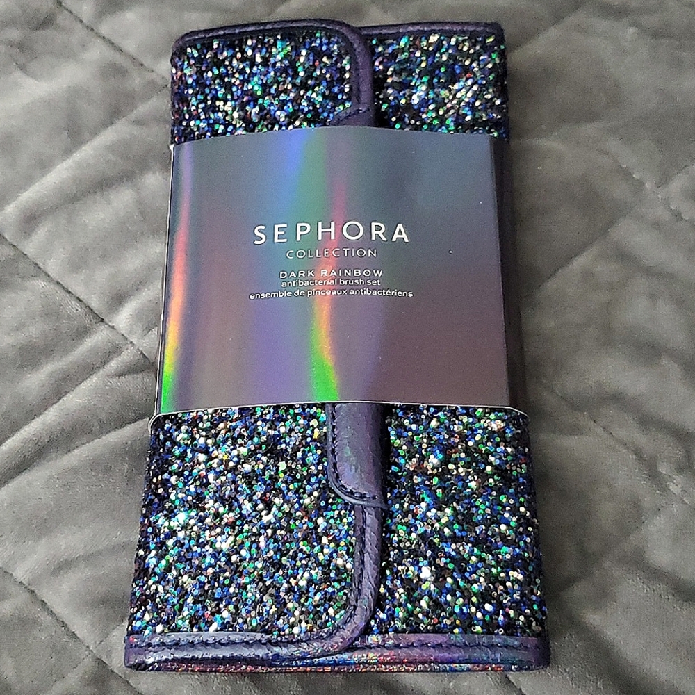 🎉HOST PICK# Sephora Collection 'Dark Rainbow' Antibacterial Brush Set